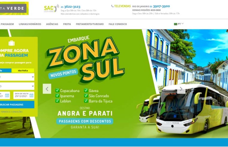 RJ: DETRO contesta viagem da Viação Costa Verde com saída fora da rodoviária