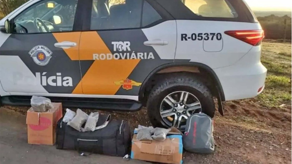 SP: Passageiro de ônibus é preso com entorpecentes na cidade de Tietê