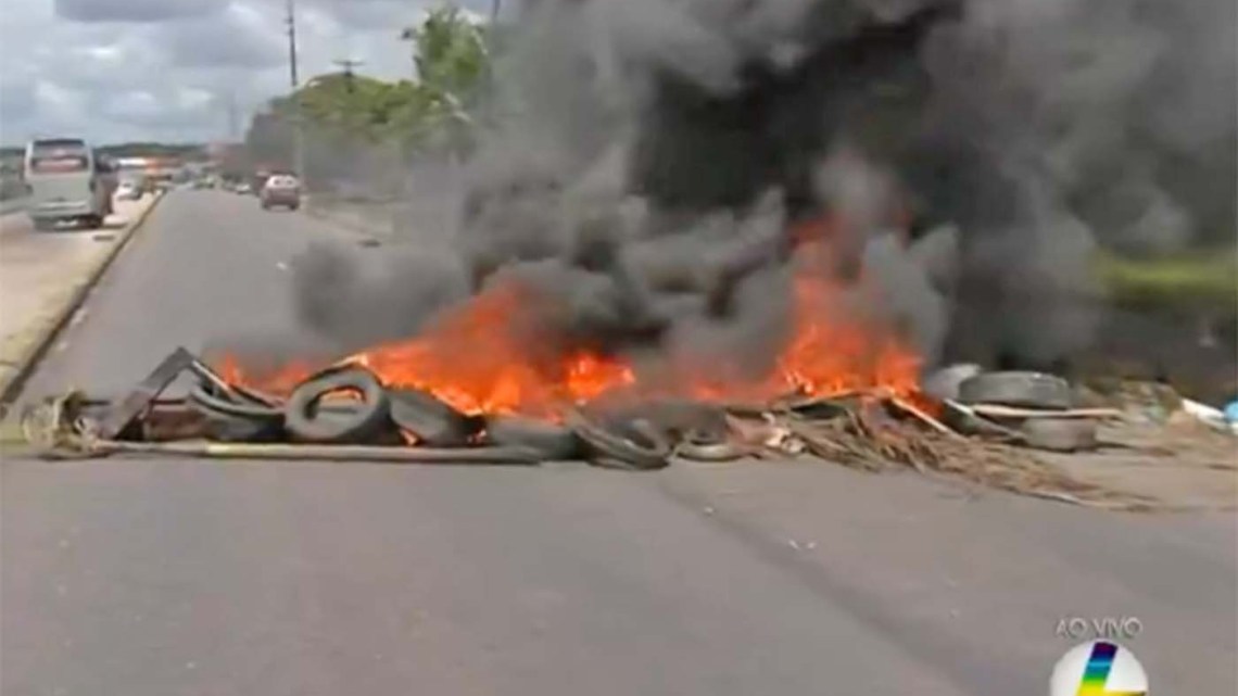 Belém: Avenida Augusto Montenegro é parcialmente interditada devido a protesto