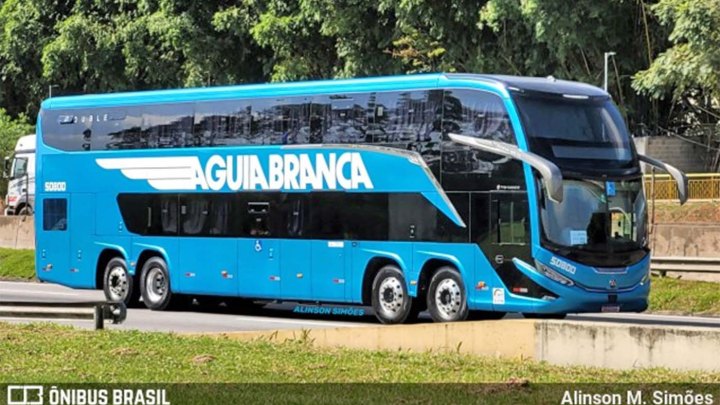 Aguia Branca renovará parte da frota com 80 ônibus Marcopolo G8