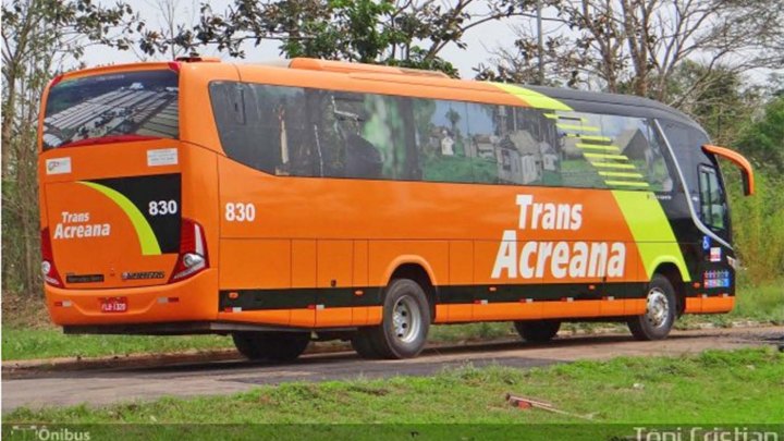 AC: Ônibus da Trans Acreana é assaltado na BR-364