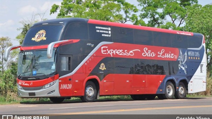 Expresso São Luiz adquire o novo Comil Invictus DD Euro 6