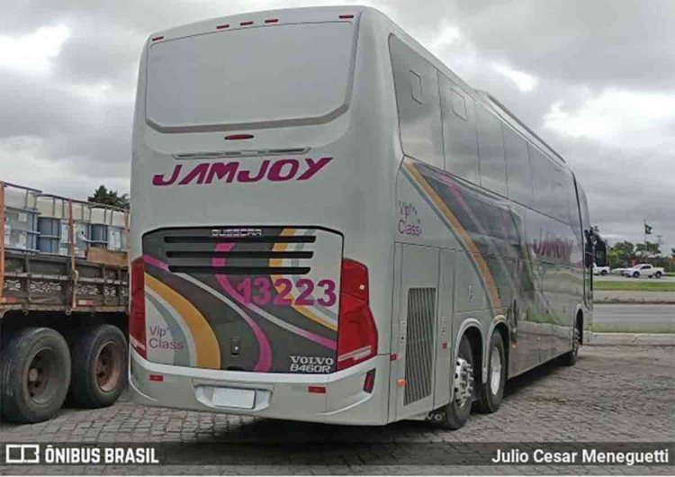 Viação Jam Joy renova com Busscar Vissta Buss 400 Volvo - revistadooninbus