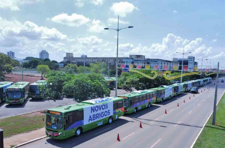 Prefeitura de Palmas aluga 30 novos ônibus urbanos - revistadoonibus