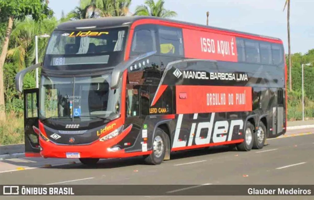 Empresa Lider renova com Paradiso G8 1800 DD Mercedes Euro 6 - revistadoonibus