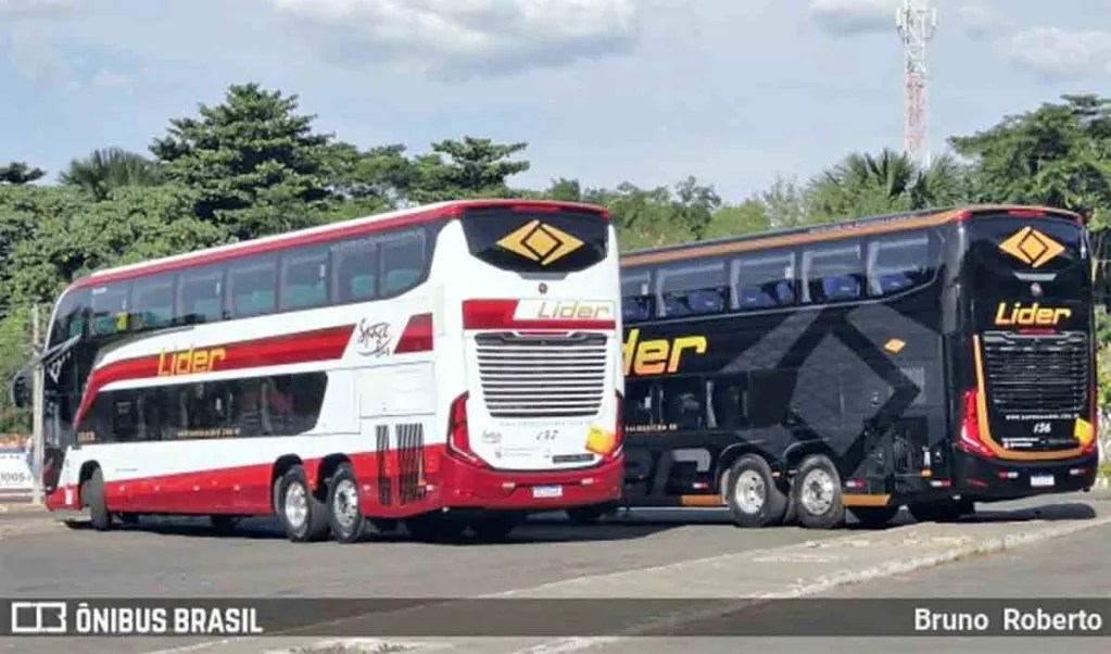 Empresa Lider renova com Paradiso G8 1800 DD Mercedes Euro 6 - revistadoonibus