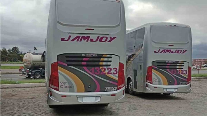Viação Jam Joy renova com Busscar Vissta Buss 400 Volvo