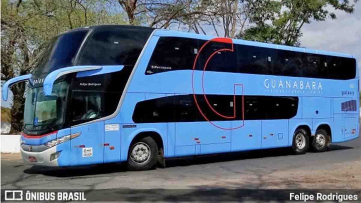 Vídeo: Ônibus da Guanabara tomba no interior do Maranhão