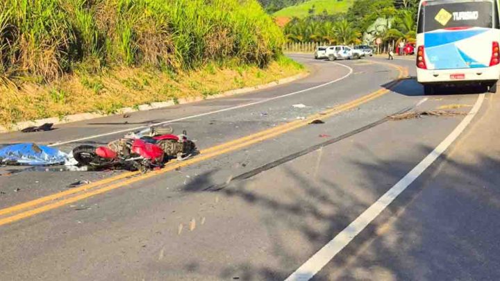 Motociclista morre durante acidente com ônibus em Colatina