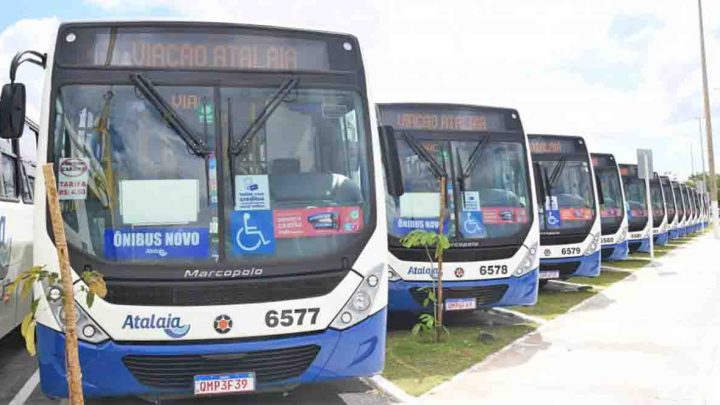 Viação Atalaia disponibiliza 20 novos ônibus em Aracaju