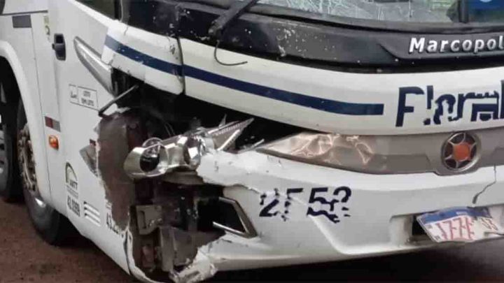 RS: Acidente com ônibus deixa um ferido em Panambi