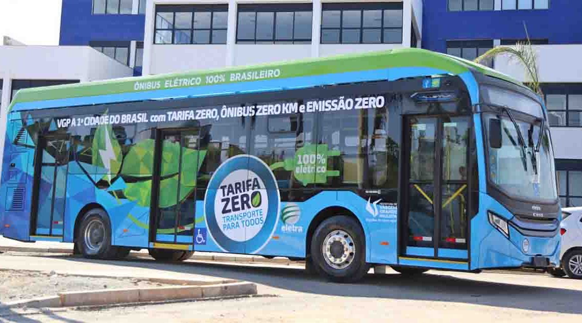 Vargem Grande Paulista estreia ônibus elétrico nesta segunda
