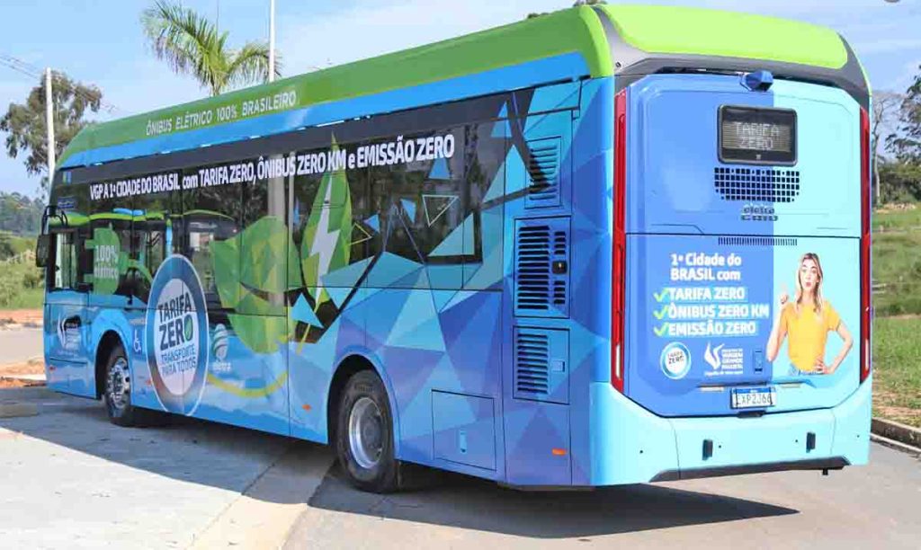 Vargem Grande Paulista estreia ônibus elétrico nesta segunda - revistadoonibus