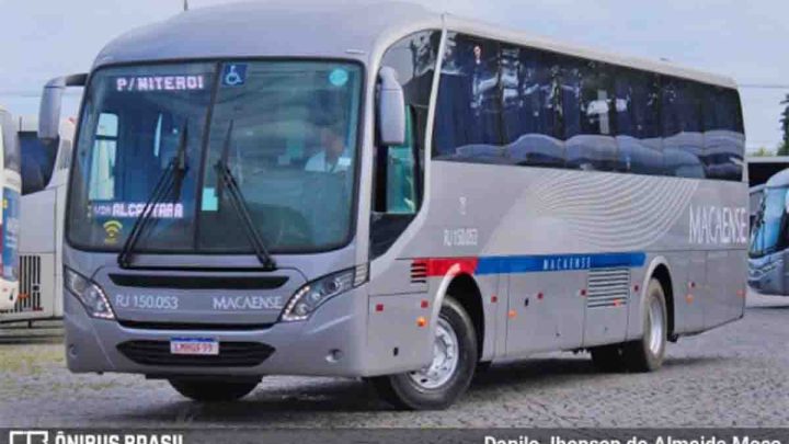 Macaense incorpora ônibus Neobus ex Auto Viação 1001