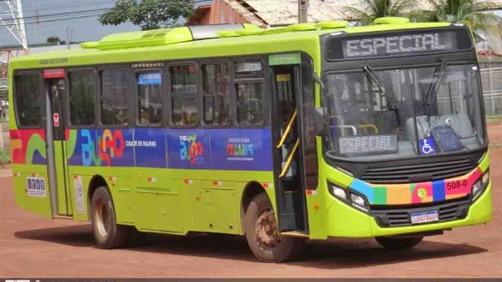 Palmas terá tarifa zero nos ônibus no domingo durante concurso 
