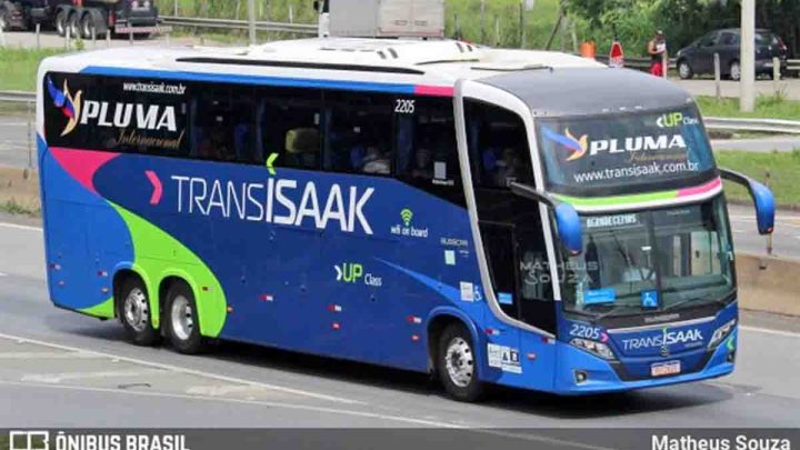 Bandidos assaltam ônibus da Trans Isaak Turismo na BR-373