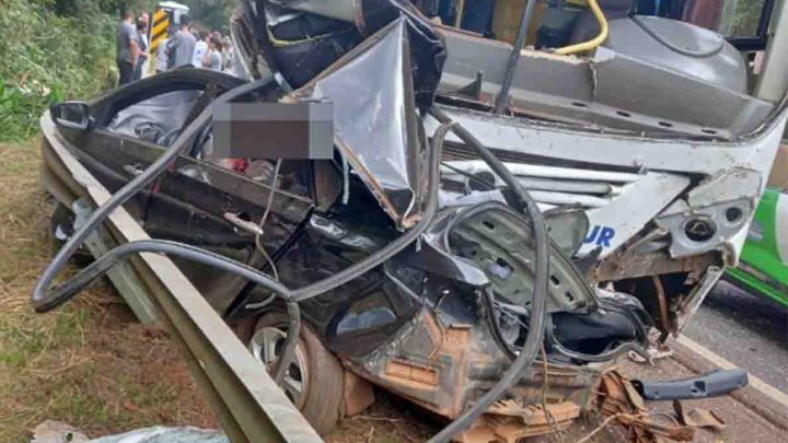 PR: Acidente com ônibus deixa um morto em Pato Branco