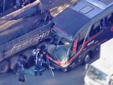 Belo Horizonte: Acidente com ônibus deixa 15 feridos