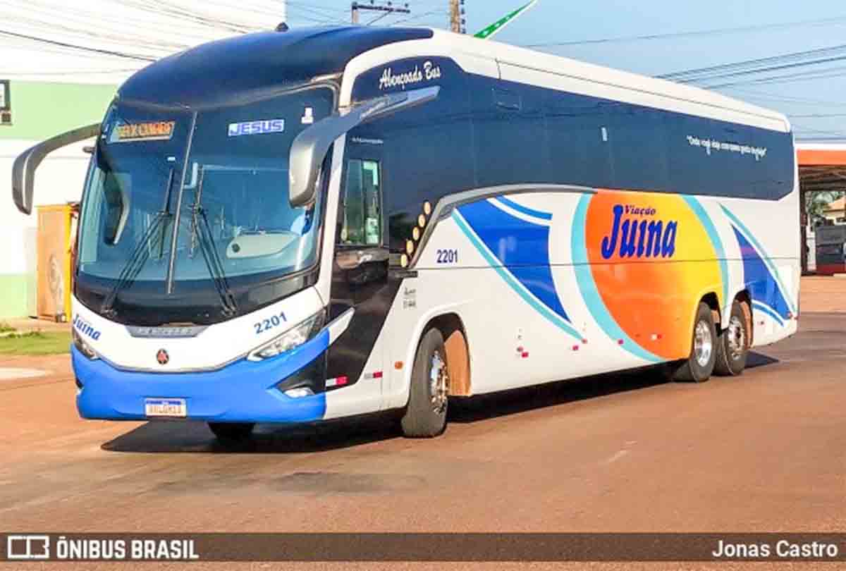 Juína incorpora Paradiso G8 1200 com 50 poltronas - revistadoonibus