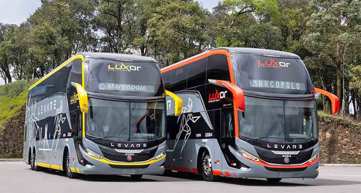 Levare Transportes segue apostando no Paradiso G8 1800 DD - revistadoonibus