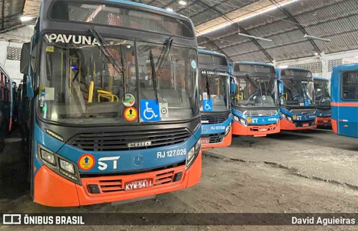 RJ: Empresa Santa Terezinha incorpora ônibus com ar - revistadoonibus